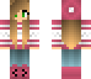 pink sweater girl - edit