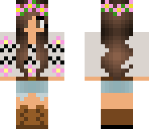 flower cowgirl edited