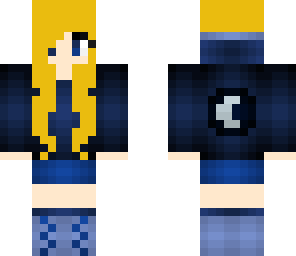 blonde luna girl