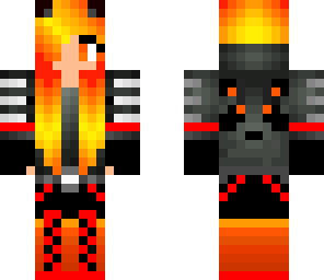 edited fire girl