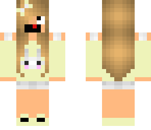 easter girl - scared