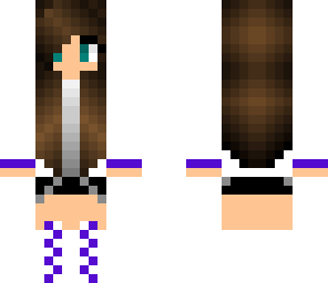 cool purple girl