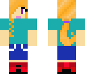 girl with ponytail