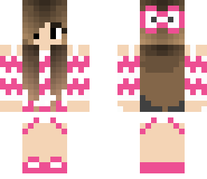 pink zig zag sweater girl