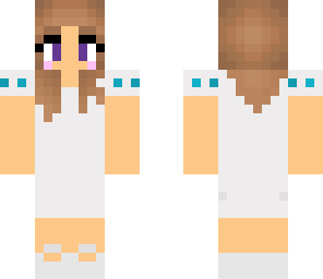 white dressed girl