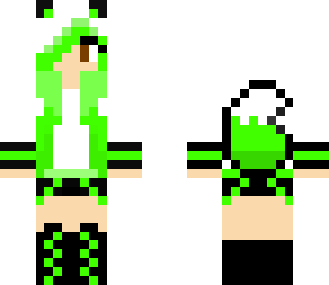edited green wolf