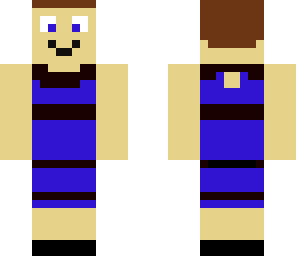 its blue and black