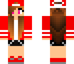 beauty red girl
