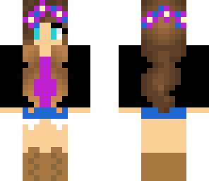 purple tmblr girl