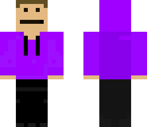 purple hoodie