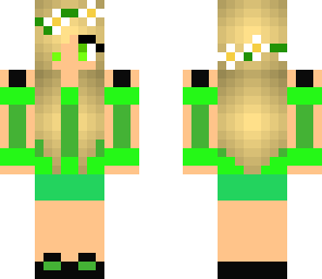 green girl