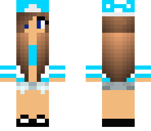 blue girl