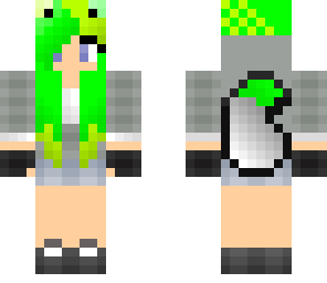 green wolf girl