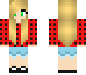 plad girl without bow