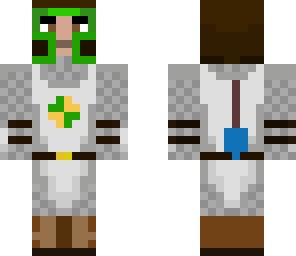 knight with shovel