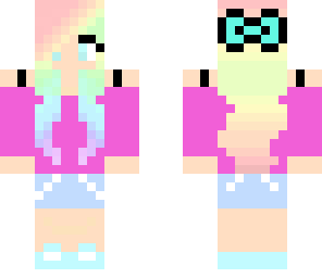 pink pastel girl