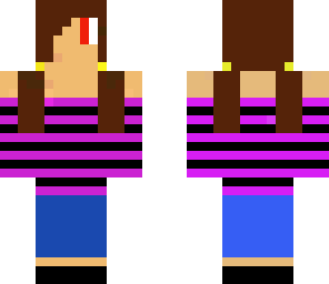 girl with brown hair