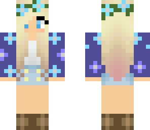 flower girl blond