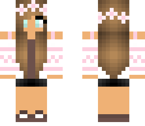 white-pink girl