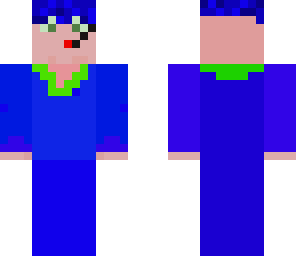 blue kid