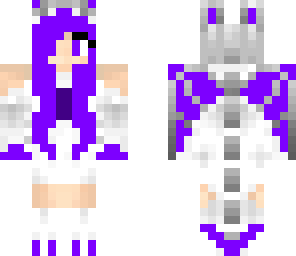 purple dragon girl
