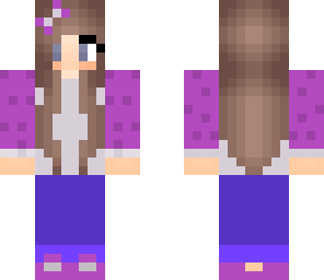 purple girl