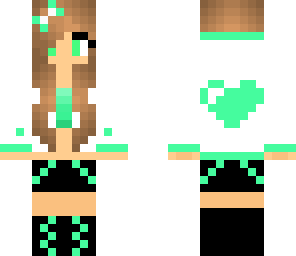 updated mint green girl