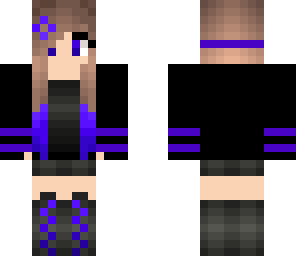 purple girl