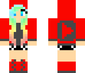 red youtube girl