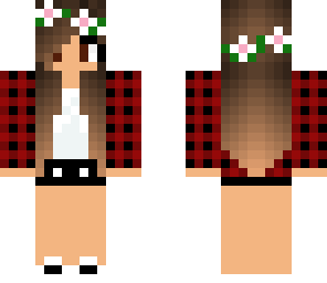 cute flower crown girl