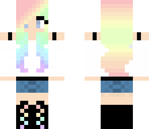 rainbow girl