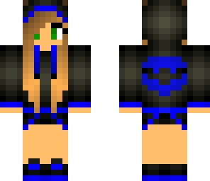 bat girl blue skin edit