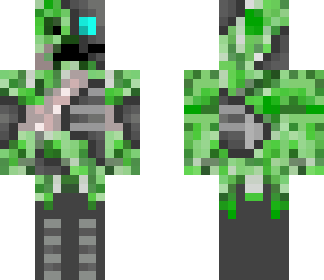creeper wearing headphones