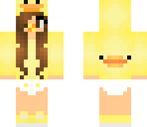 custom baby duck skin - girl
