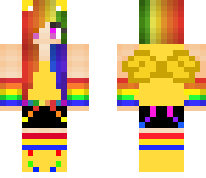 rainbow shy or flutter dash