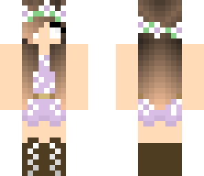 natuer-ish herobrine or girlfriend