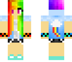 rainbow dash girl