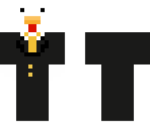 duck in suit