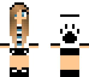 an edited wolf girl