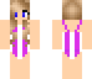 modified swimmer girl