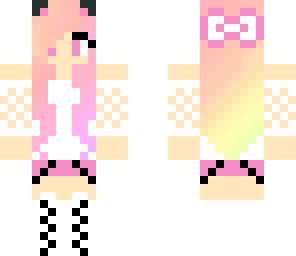 pink cat girl