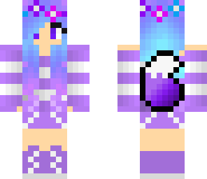 purple fox girl