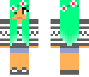 flower girl green