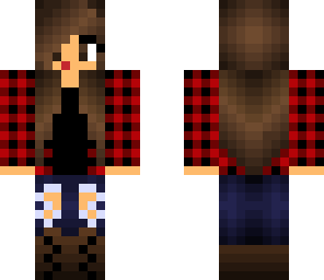girl with ripped jeans edit