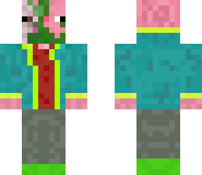 cyan zombie pigman