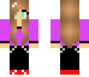 purple girl