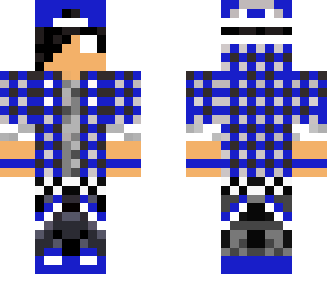 blue herobrine