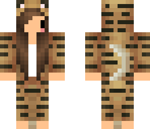 chibi tiger girl