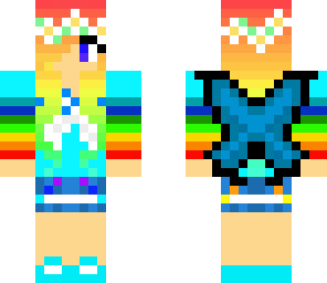 rainbow fairy girl