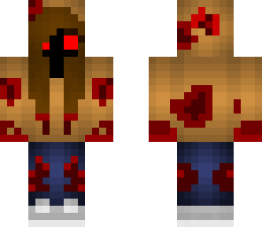 hoodie creepypasta girl with bllod